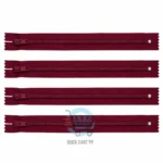 15 Inch Zippers Pack of 12 in Multiple Colours for Sewing and Bags