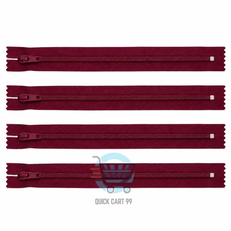 15 Inch Zippers Pack of 12 in Multiple Colours for Sewing and Bags
