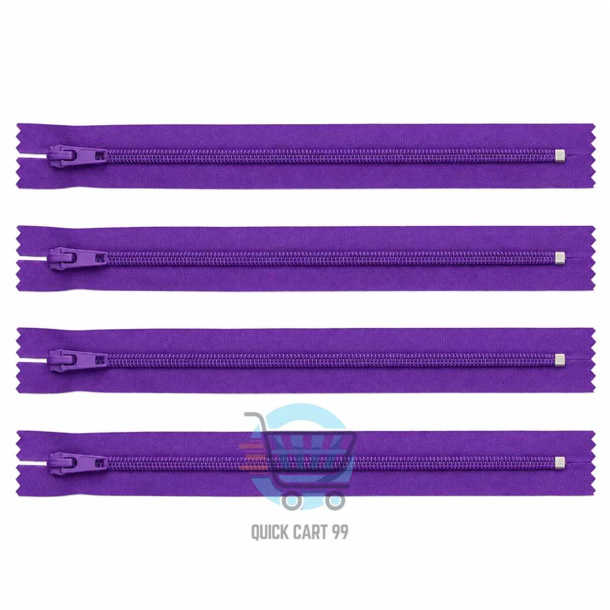 15 Inch Zippers Pack of 12 in Multiple Colours for Sewing and Bags