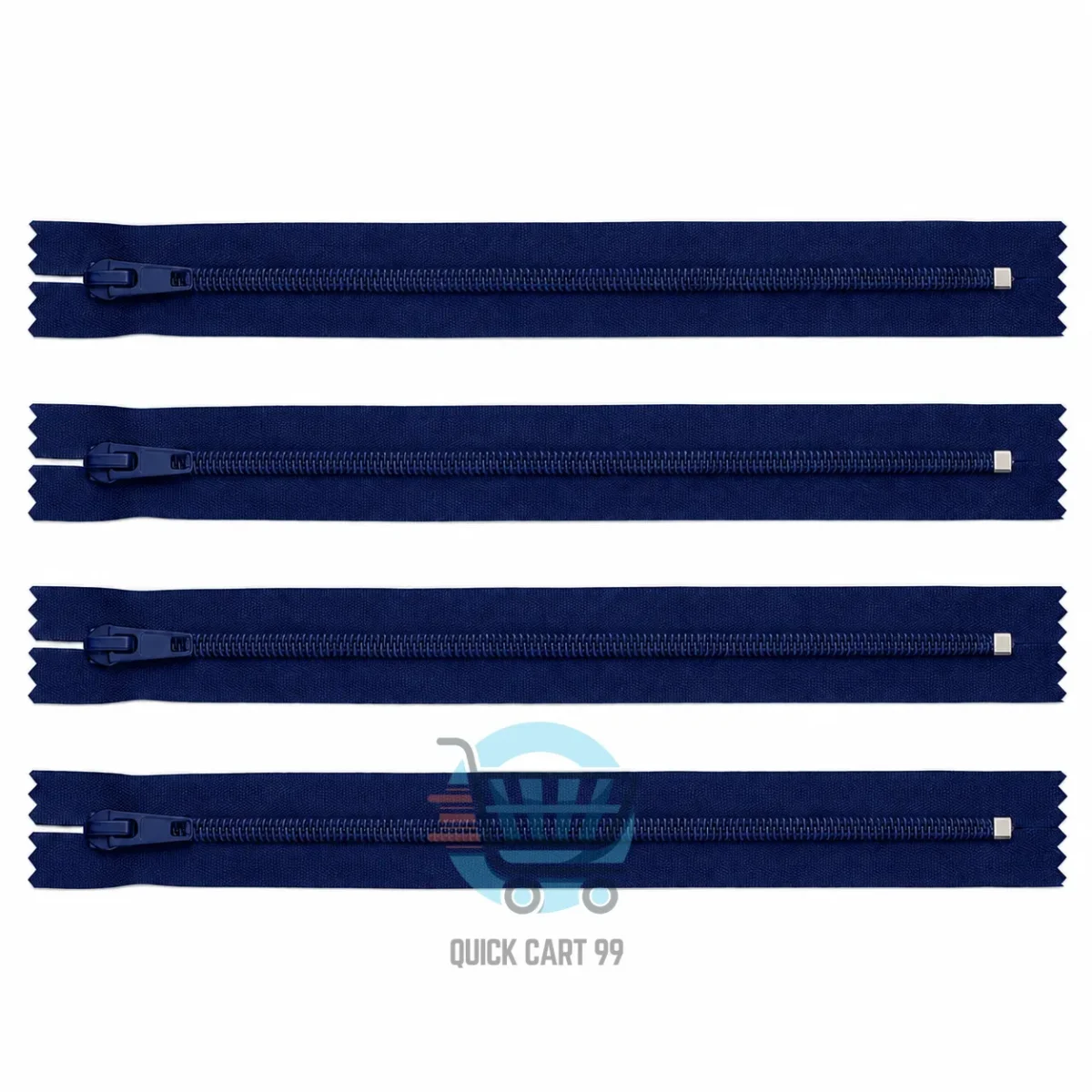 15 Inch Zippers Pack of 12 in Multiple Colours for Sewing and Bags