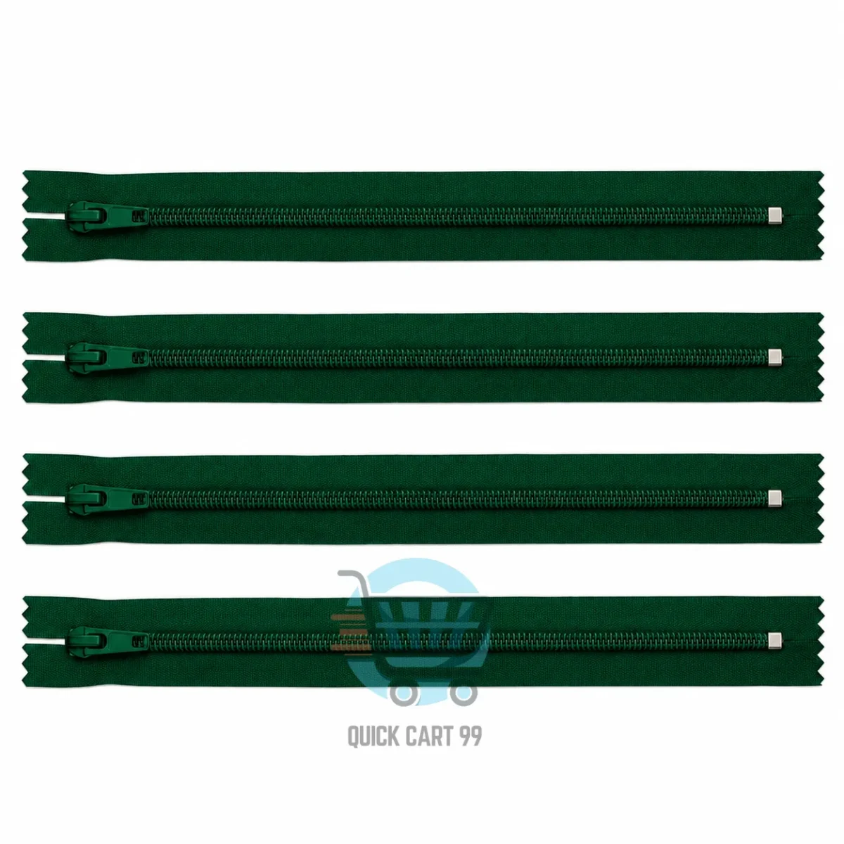 15 Inch Zippers Pack of 12 in Multiple Colours for Sewing and Bags