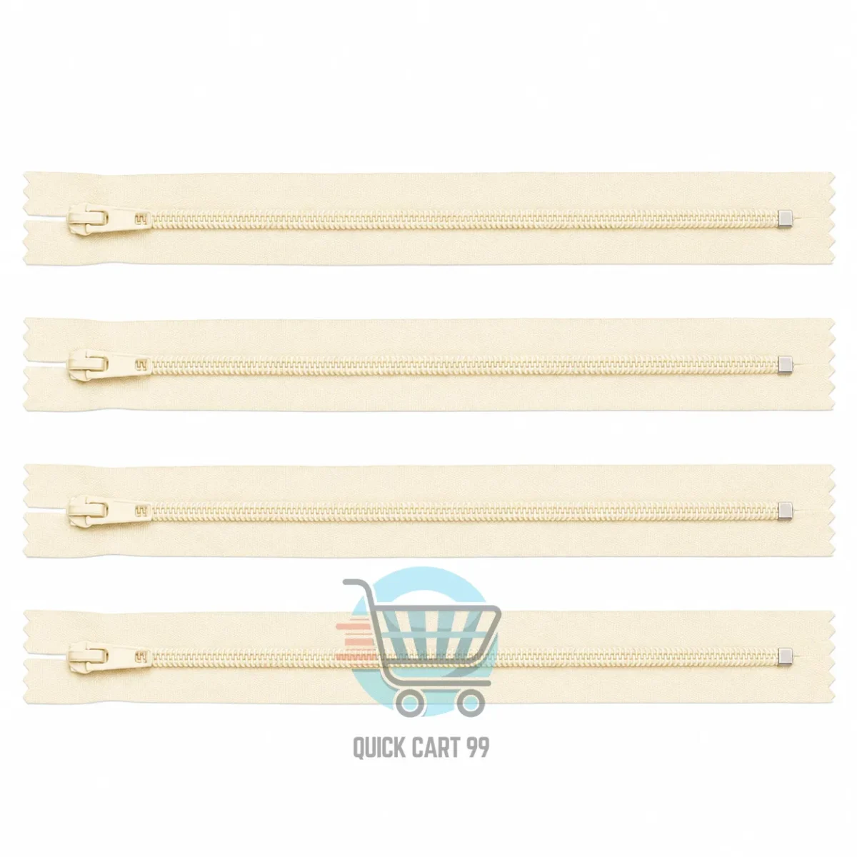 15 Inch Zippers Pack of 12 in Multiple Colours for Sewing and Bags