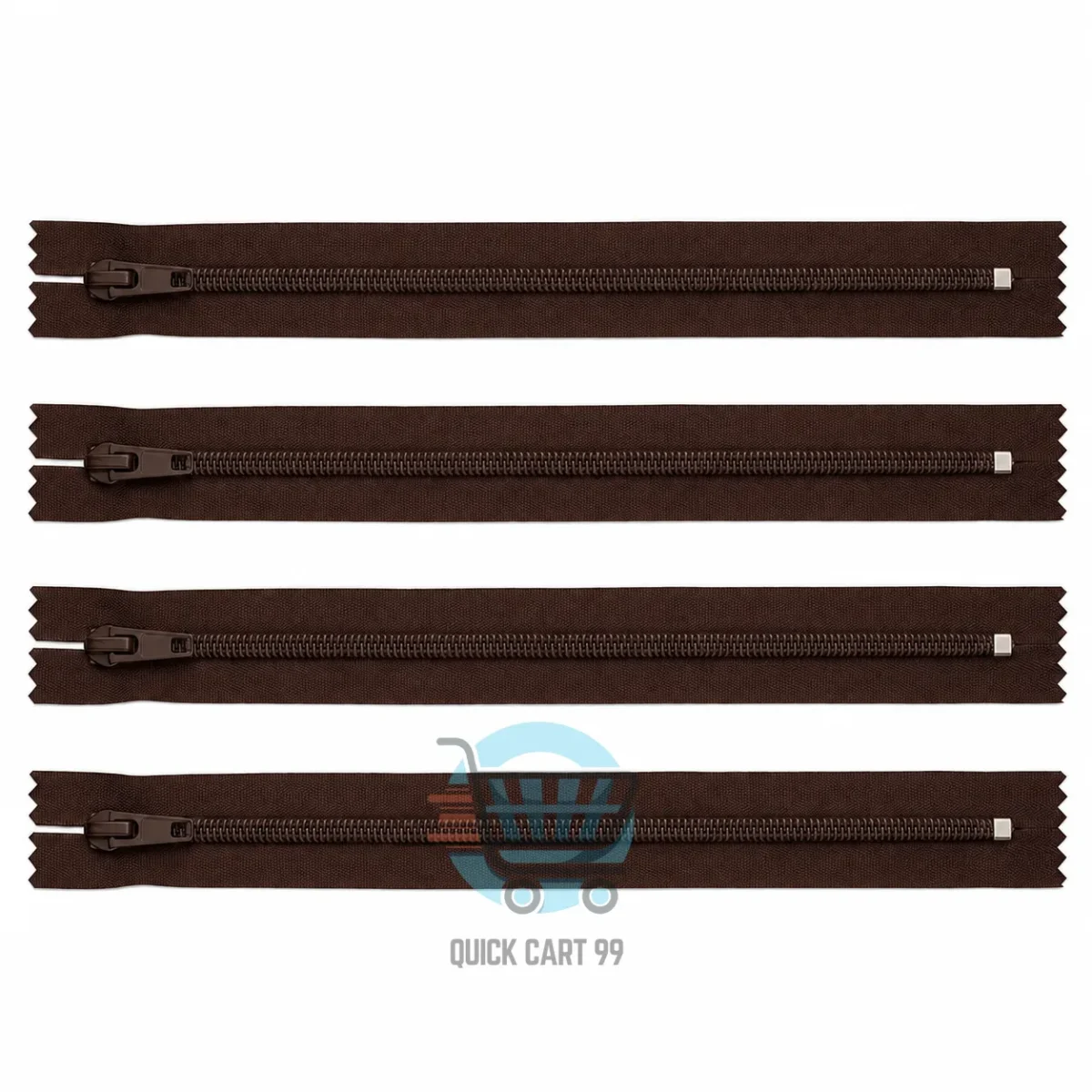 15 Inch Zippers Pack of 12 in Multiple Colours for Sewing and Bags