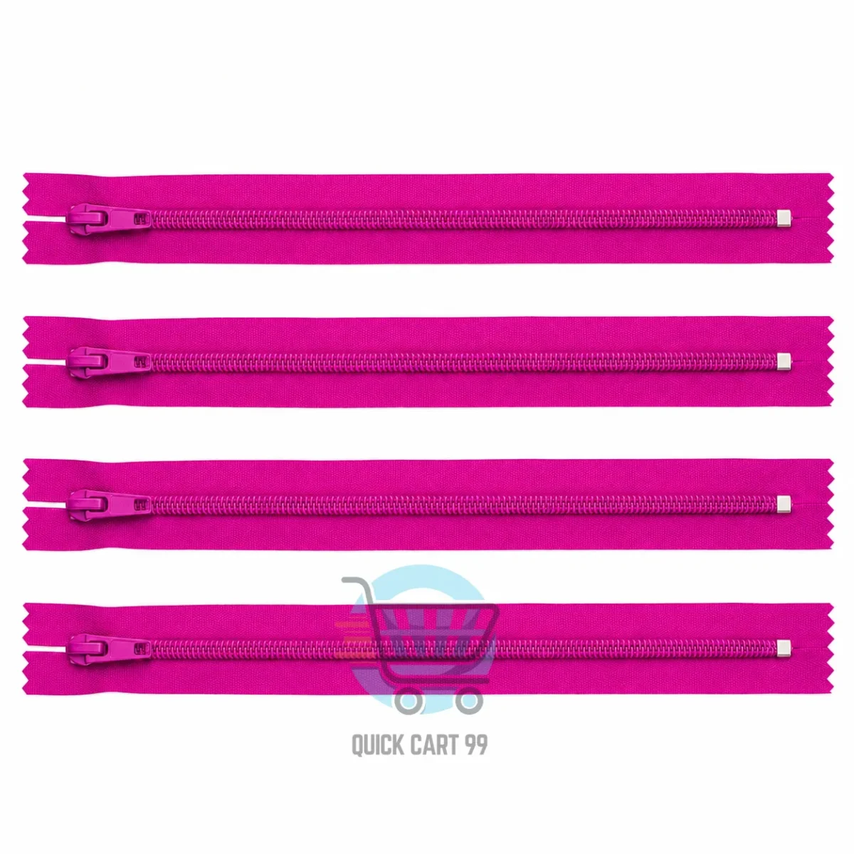 15 Inch Zippers Pack of 12 in Multiple Colours for Sewing and Bags