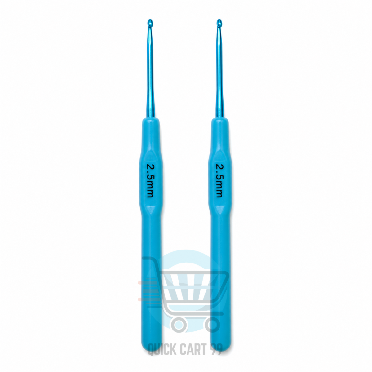 Plastic Handle Crochet Hook Set in assorted colours