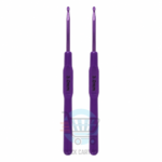 Plastic Handle Crochet Hook Set in assorted colours