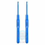 Plastic Handle Crochet Hook Set in assorted colours