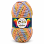 Paris Magic Colors Yarn multicolor acrylic DK ball