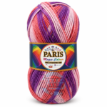 Paris Magic Colors Yarn multicolor acrylic DK ball