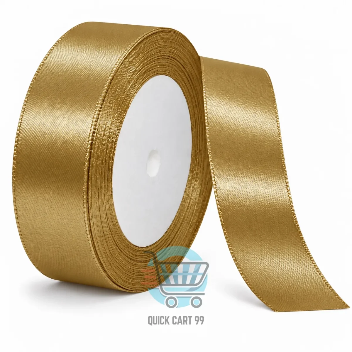 1 inch satin ribbon roll for gift wrapping and crafts