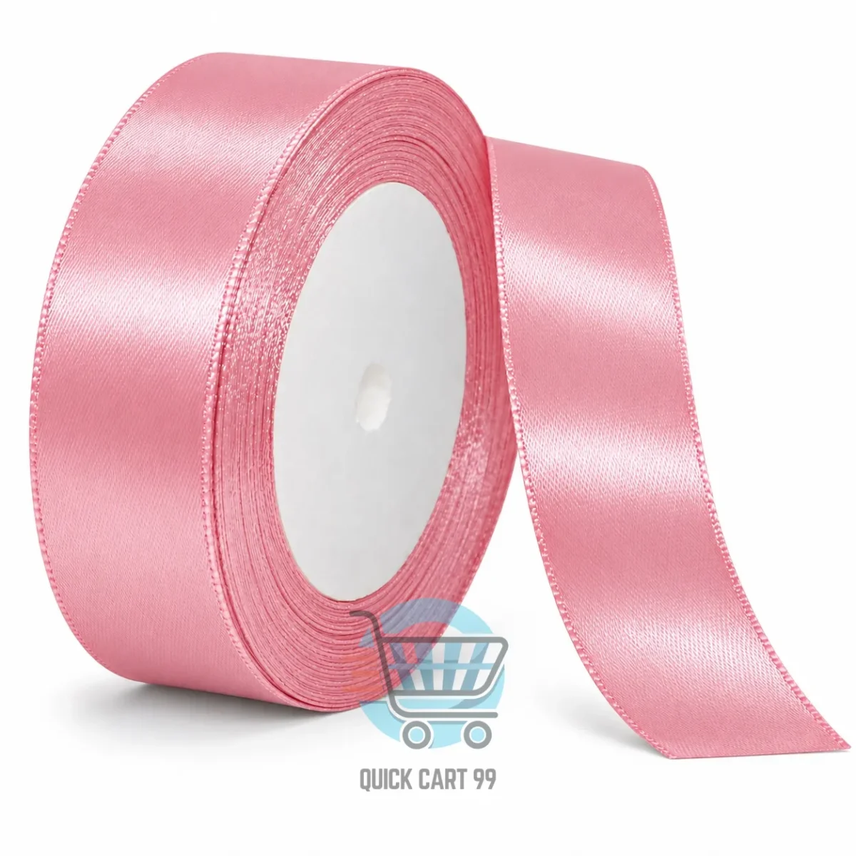 1 inch satin ribbon roll for gift wrapping and crafts