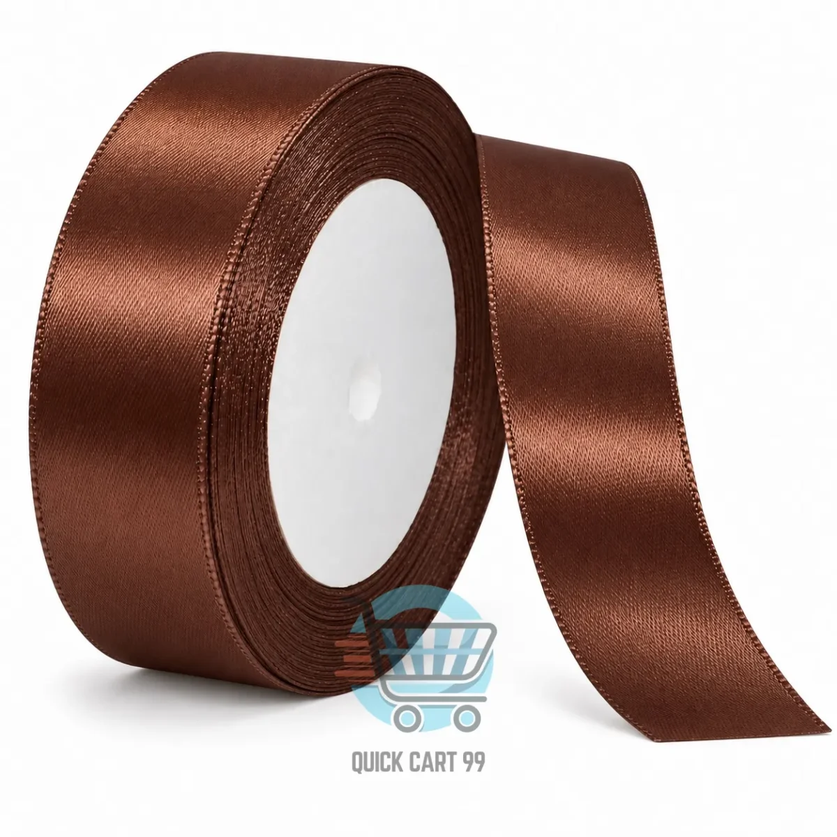 1 inch satin ribbon roll for gift wrapping and crafts