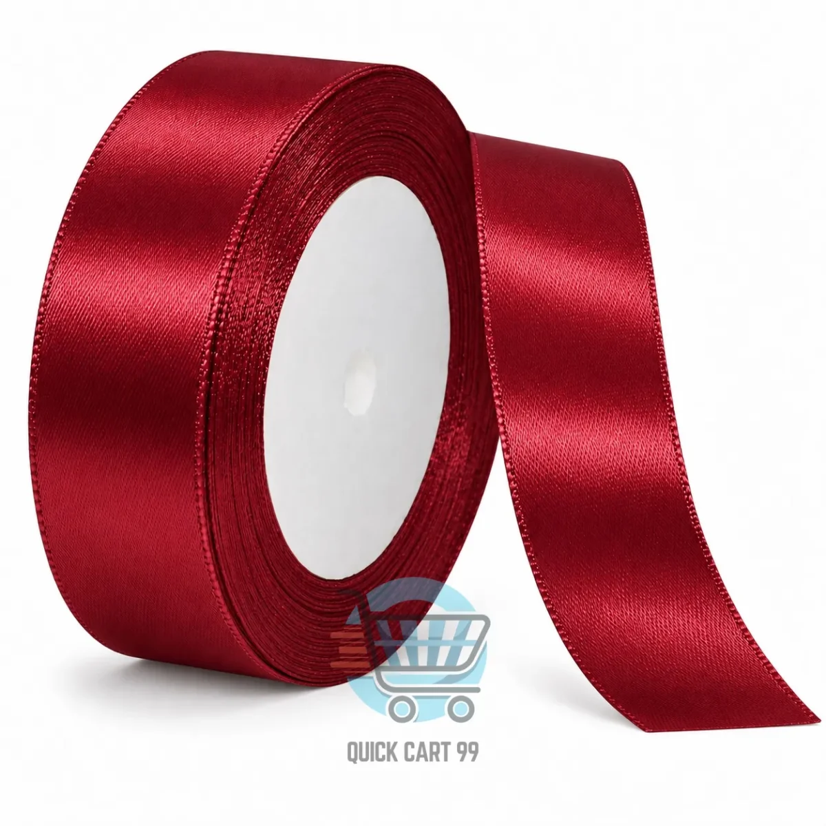1 inch satin ribbon roll for gift wrapping and crafts