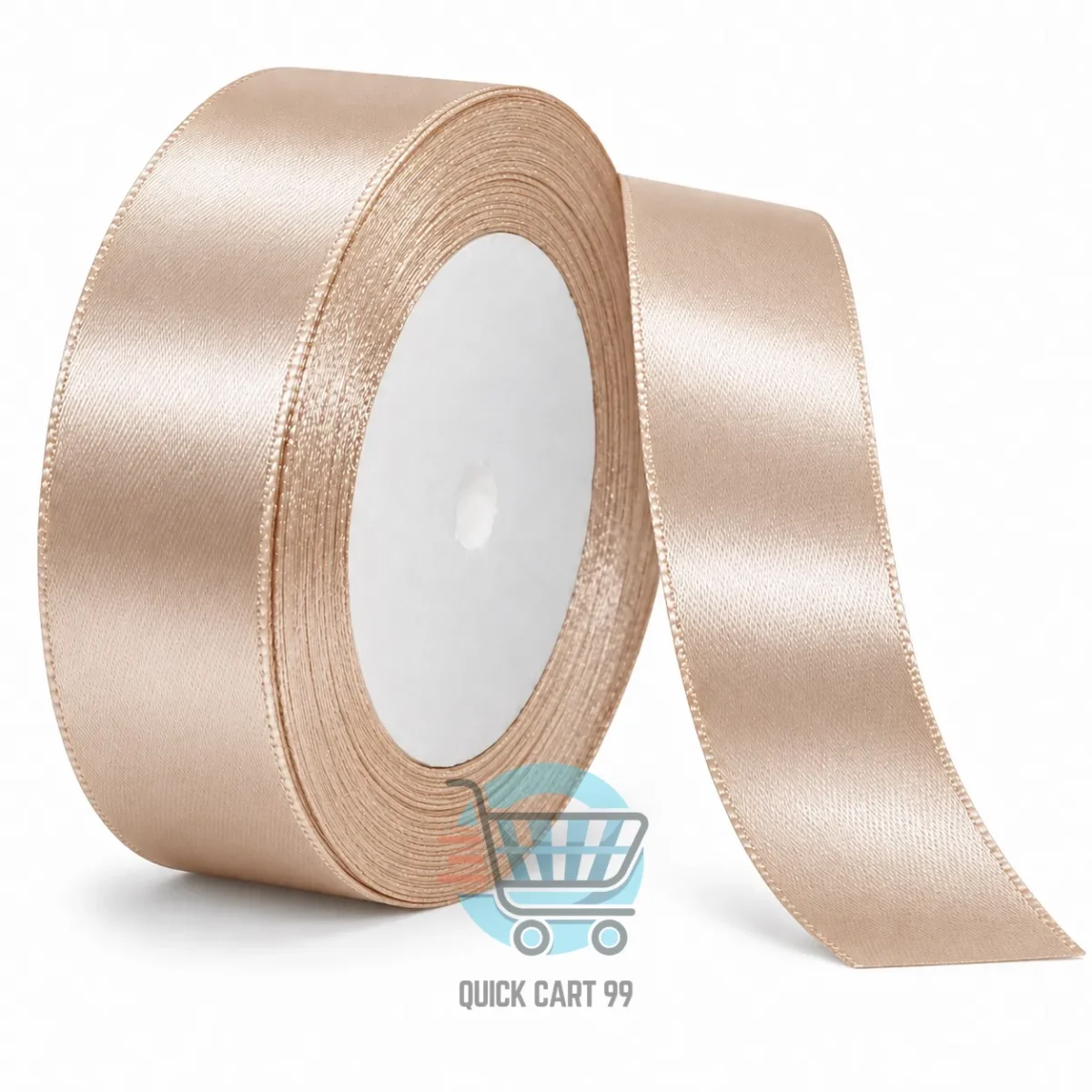 1 inch satin ribbon roll for gift wrapping and crafts