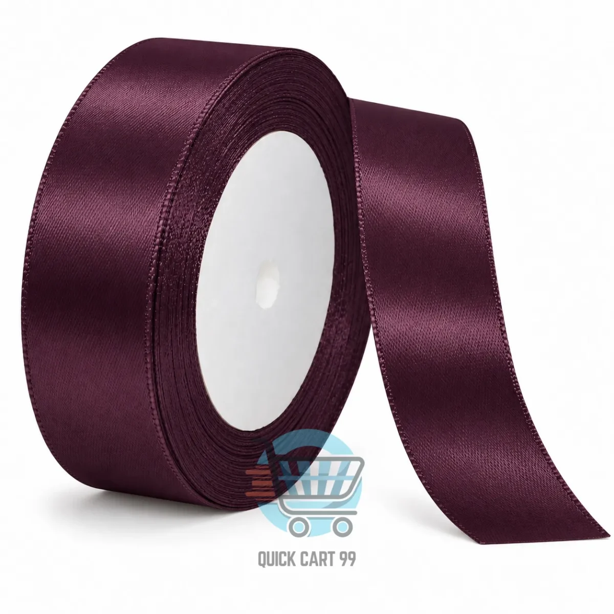 1 inch satin ribbon roll for gift wrapping and crafts