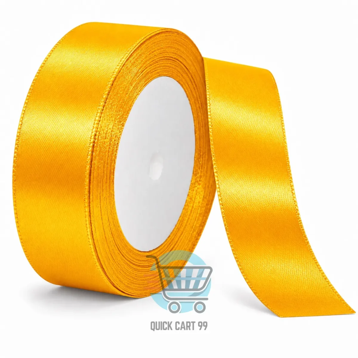 1 inch satin ribbon roll for gift wrapping and crafts