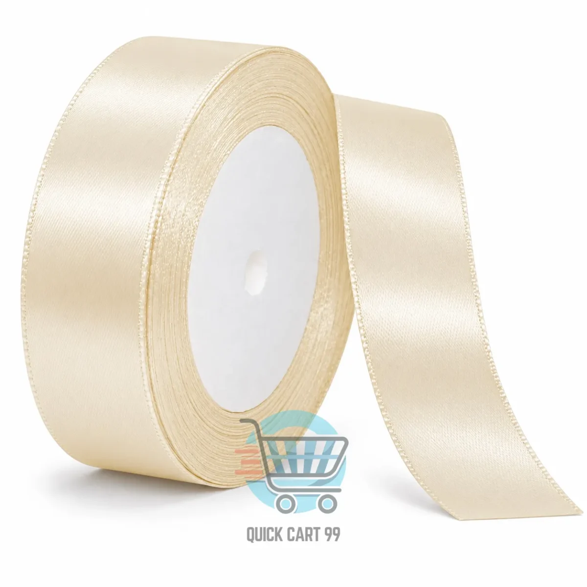 1 inch satin ribbon roll for gift wrapping and crafts