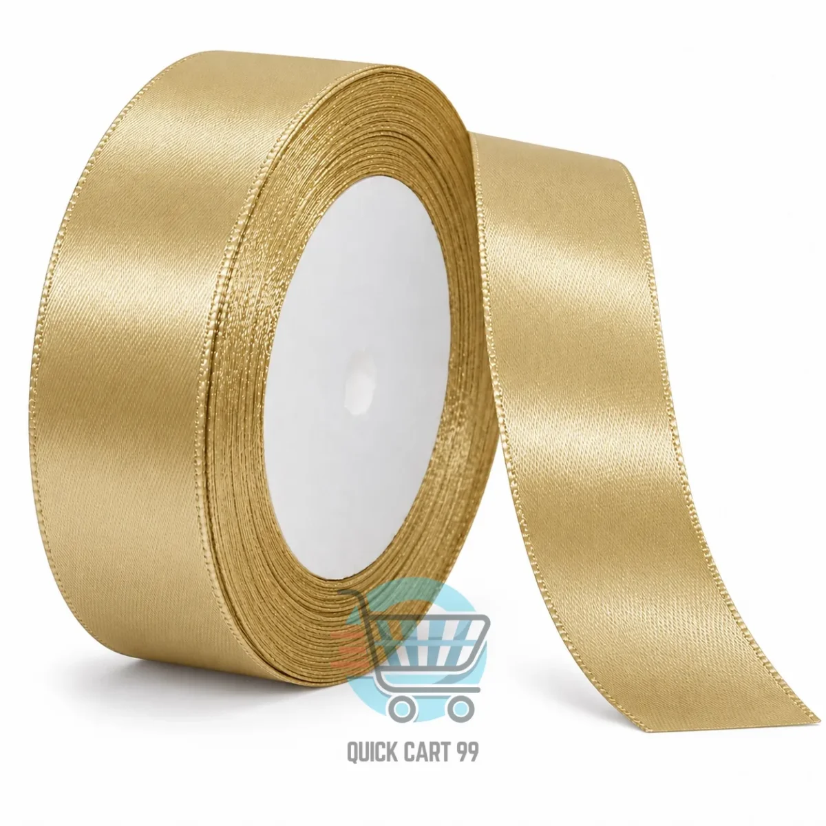 1 inch satin ribbon roll for gift wrapping and crafts
