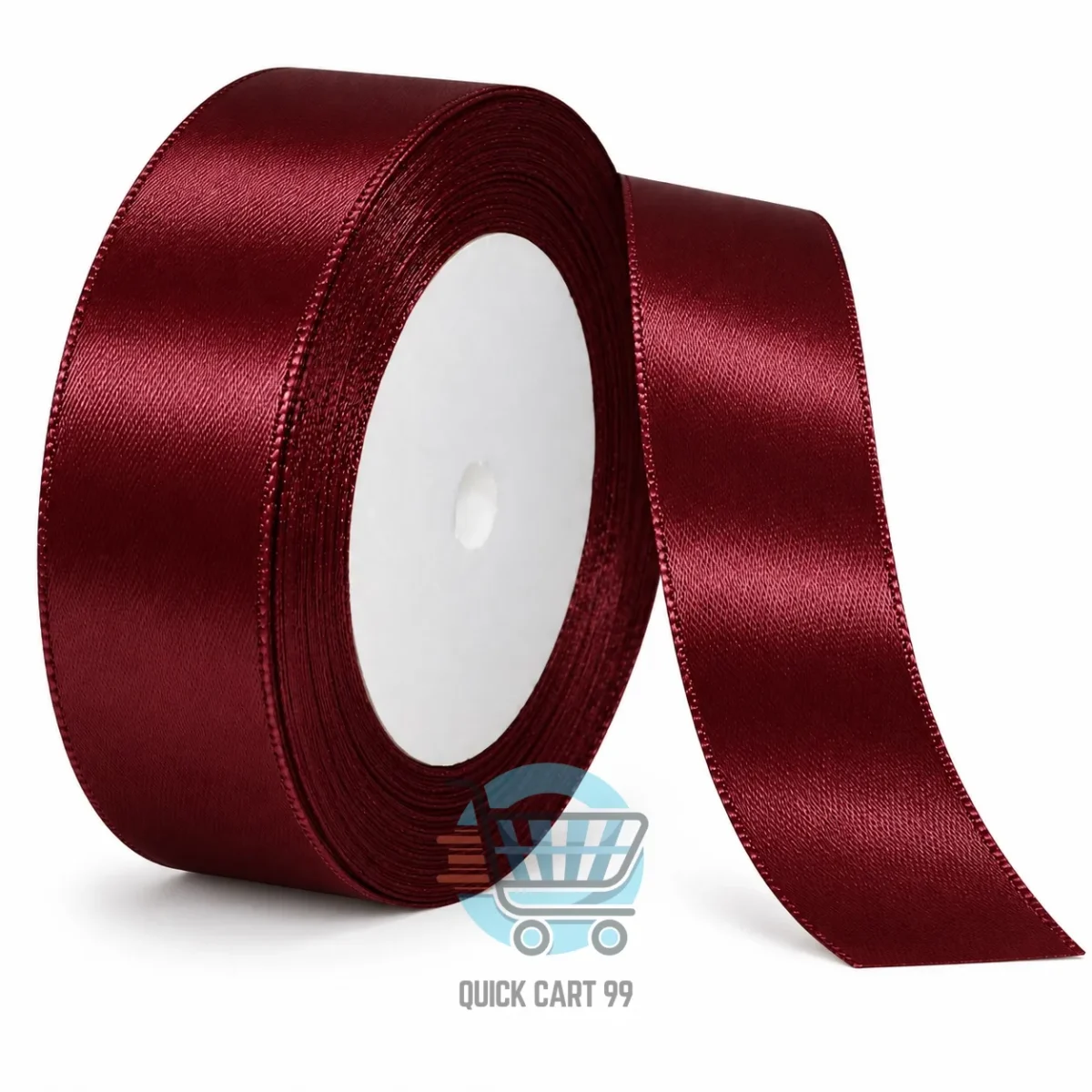 1 inch satin ribbon roll for gift wrapping and crafts