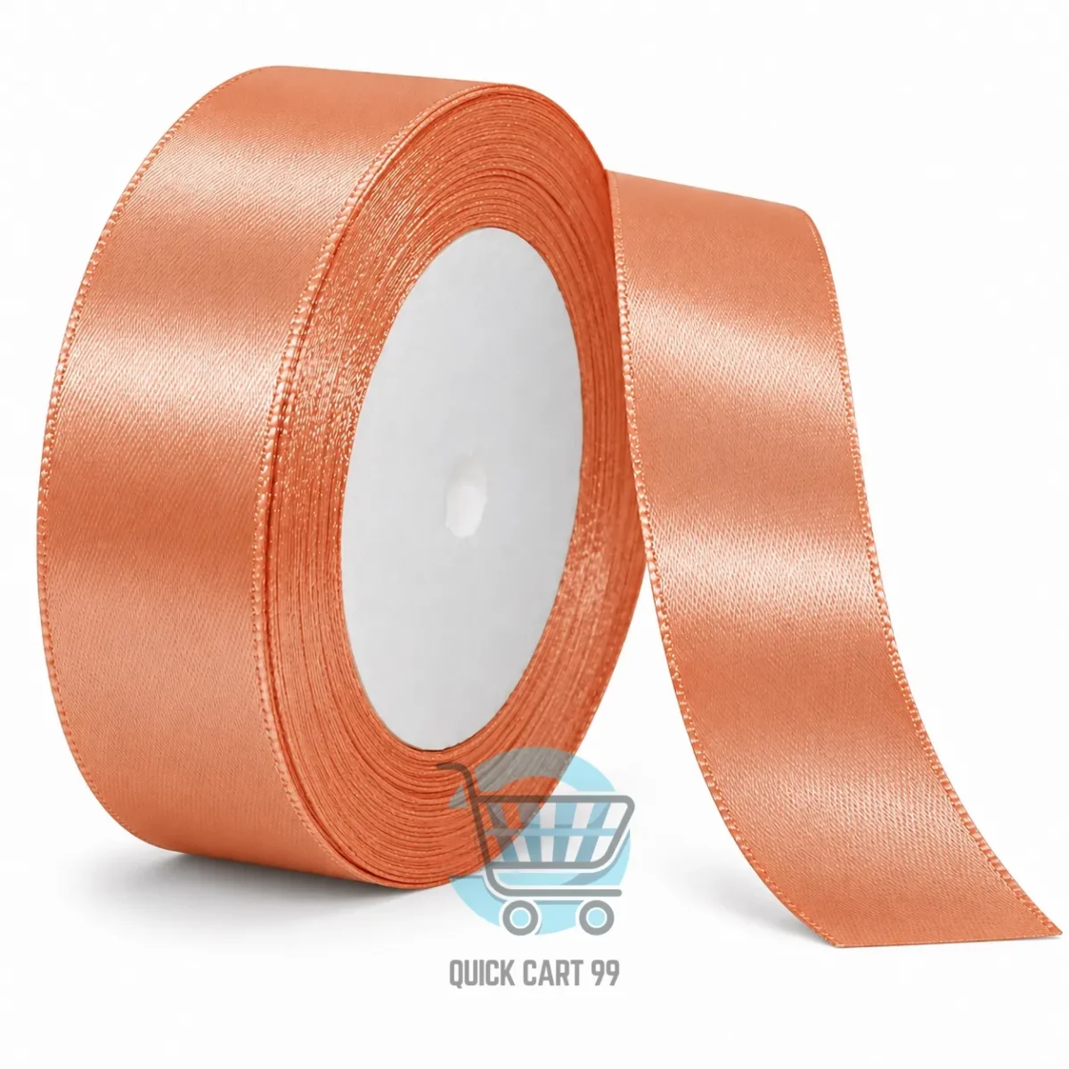 1 inch satin ribbon roll for gift wrapping and crafts