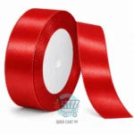 1 inch satin ribbon roll for gift wrapping and crafts