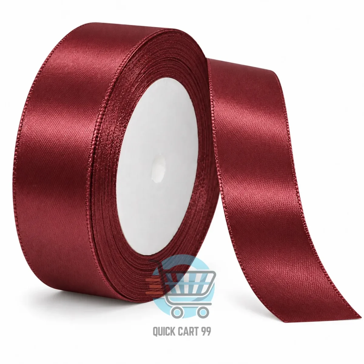 1 inch satin ribbon roll for gift wrapping and crafts