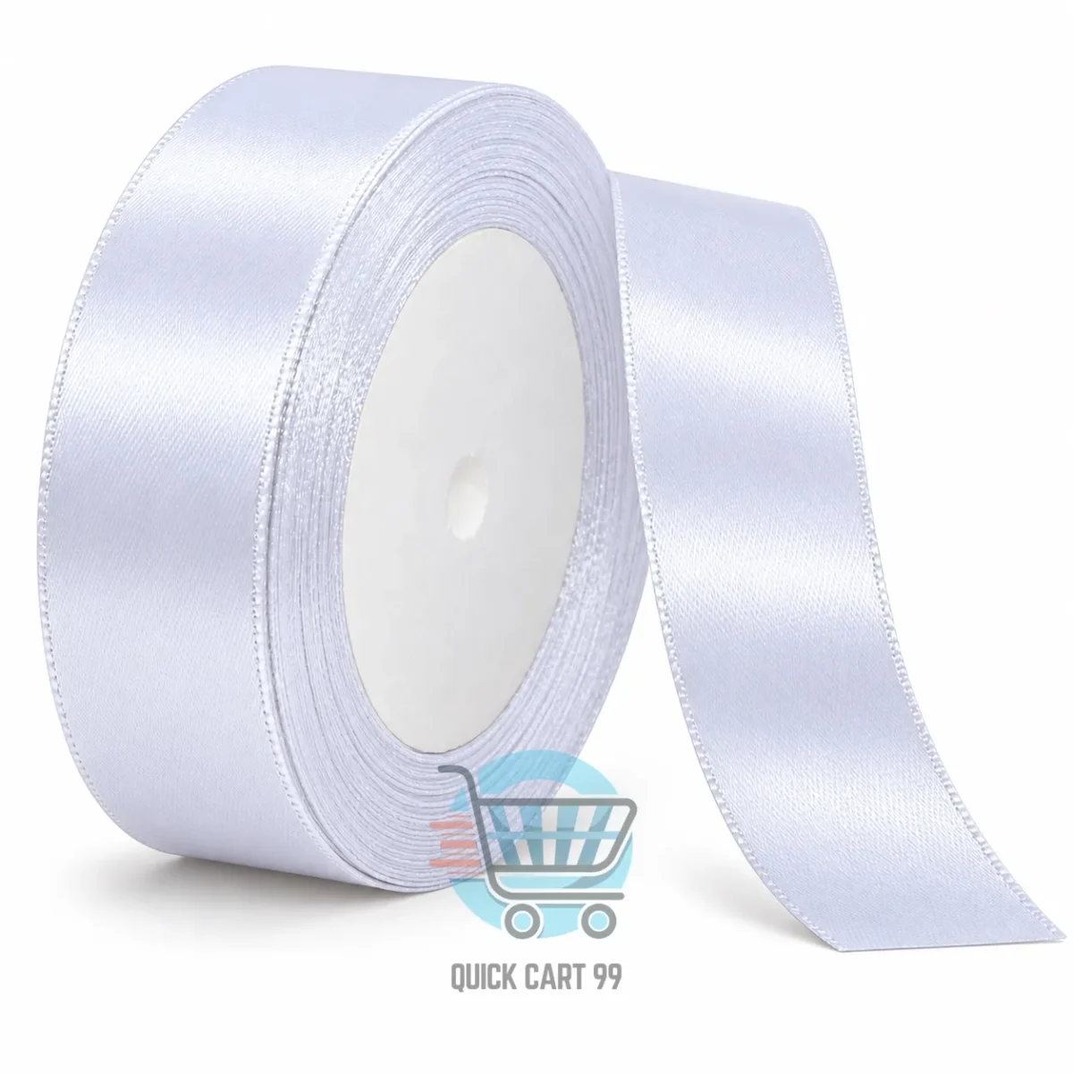 1 inch satin ribbon roll for gift wrapping and crafts