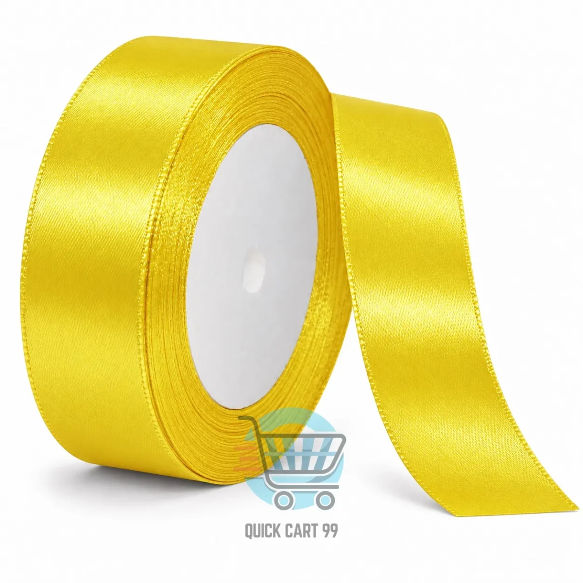 1 inch satin ribbon roll for gift wrapping and crafts
