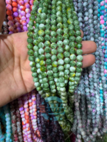 8mm Marble Crackle Beads – Assorted Colors for Jewelry