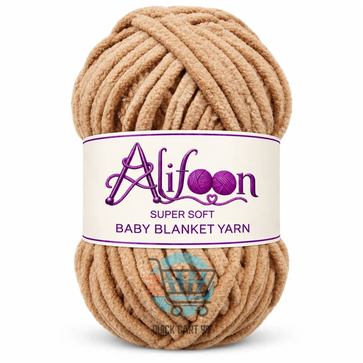 Alifoon Super Soft Baby Blanket Yarn in multiple colors for knitting and crochet