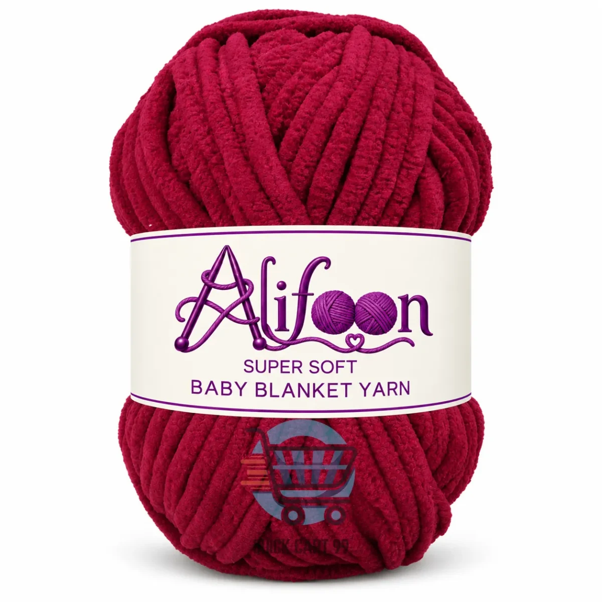Alifoon Super Soft Baby Blanket Yarn in multiple colors for knitting and crochet