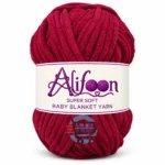 Alifoon Super Soft Baby Blanket Yarn in multiple colors for knitting and crochet