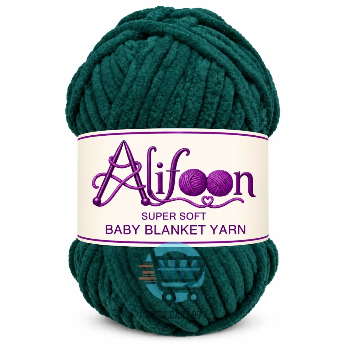 Alifoon Super Soft Baby Blanket Yarn in multiple colors for knitting and crochet