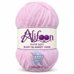 Alifoon Super Soft Baby Blanket Yarn in multiple colors for knitting and crochet