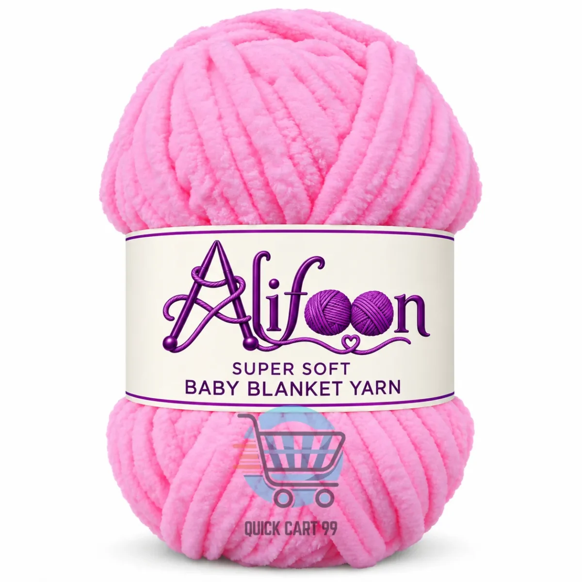Alifoon Super Soft Baby Blanket Yarn in multiple colors for knitting and crochet