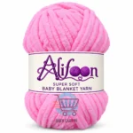 Alifoon Super Soft Baby Blanket Yarn in multiple colors for knitting and crochet