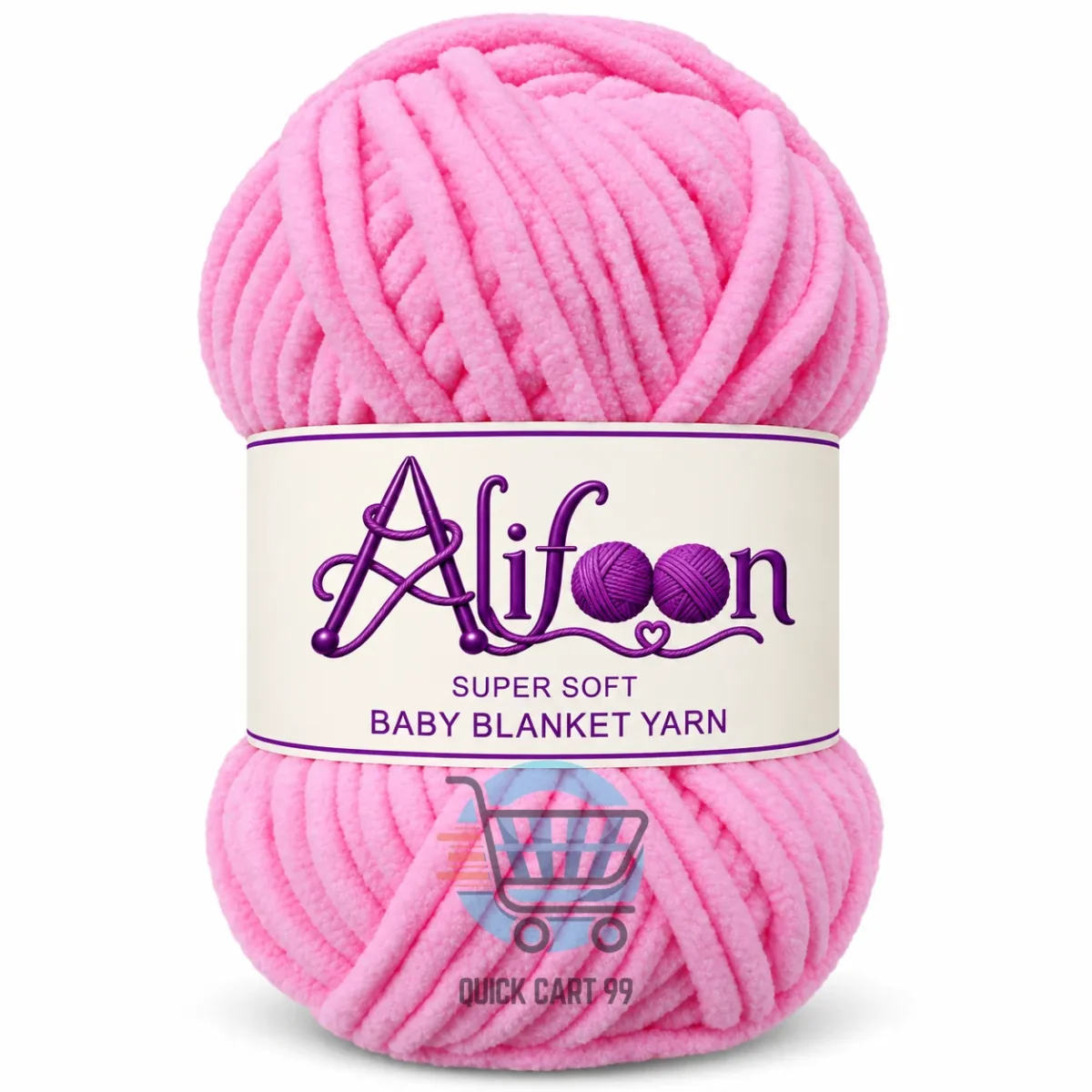 Alifoon Super Soft Baby Blanket Yarn in multiple colors for knitting and crochet