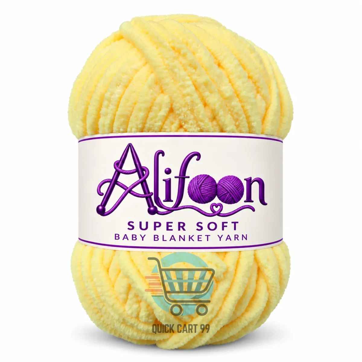 Alifoon Super Soft Baby Blanket Yarn in multiple colors for knitting and crochet