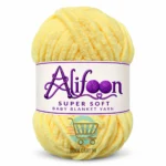 Alifoon Super Soft Baby Blanket Yarn in multiple colors for knitting and crochet
