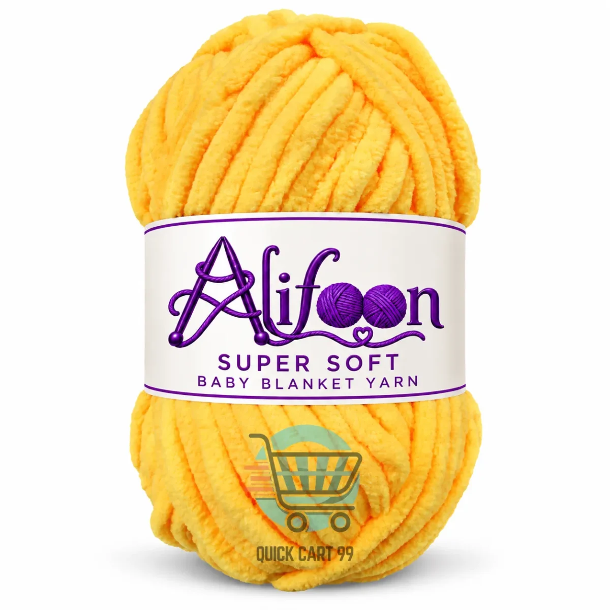 Alifoon Super Soft Baby Blanket Yarn in multiple colors for knitting and crochet