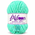 Alifoon Super Soft Baby Blanket Yarn in multiple colors for knitting and crochet