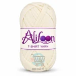 Alifoon T-Shirt Yarn for Home Decor in golden yellow, lime green and vivid hot pink