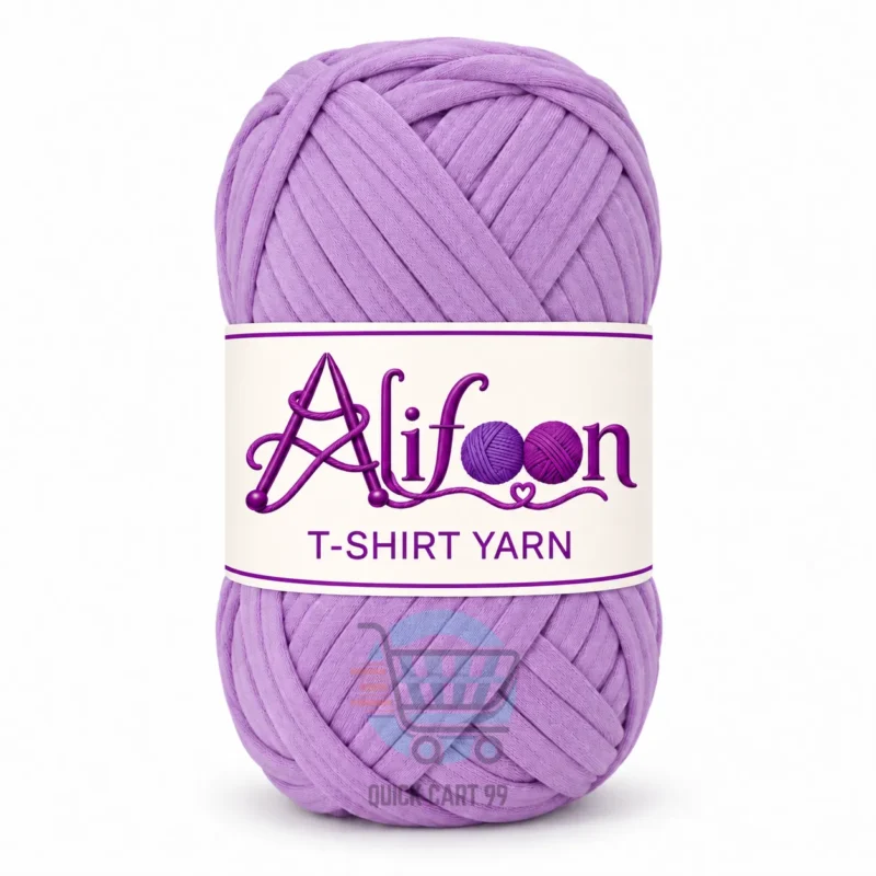 Alifoon T-Shirt Yarn for Home Decor in golden yellow, lime green and vivid hot pink
