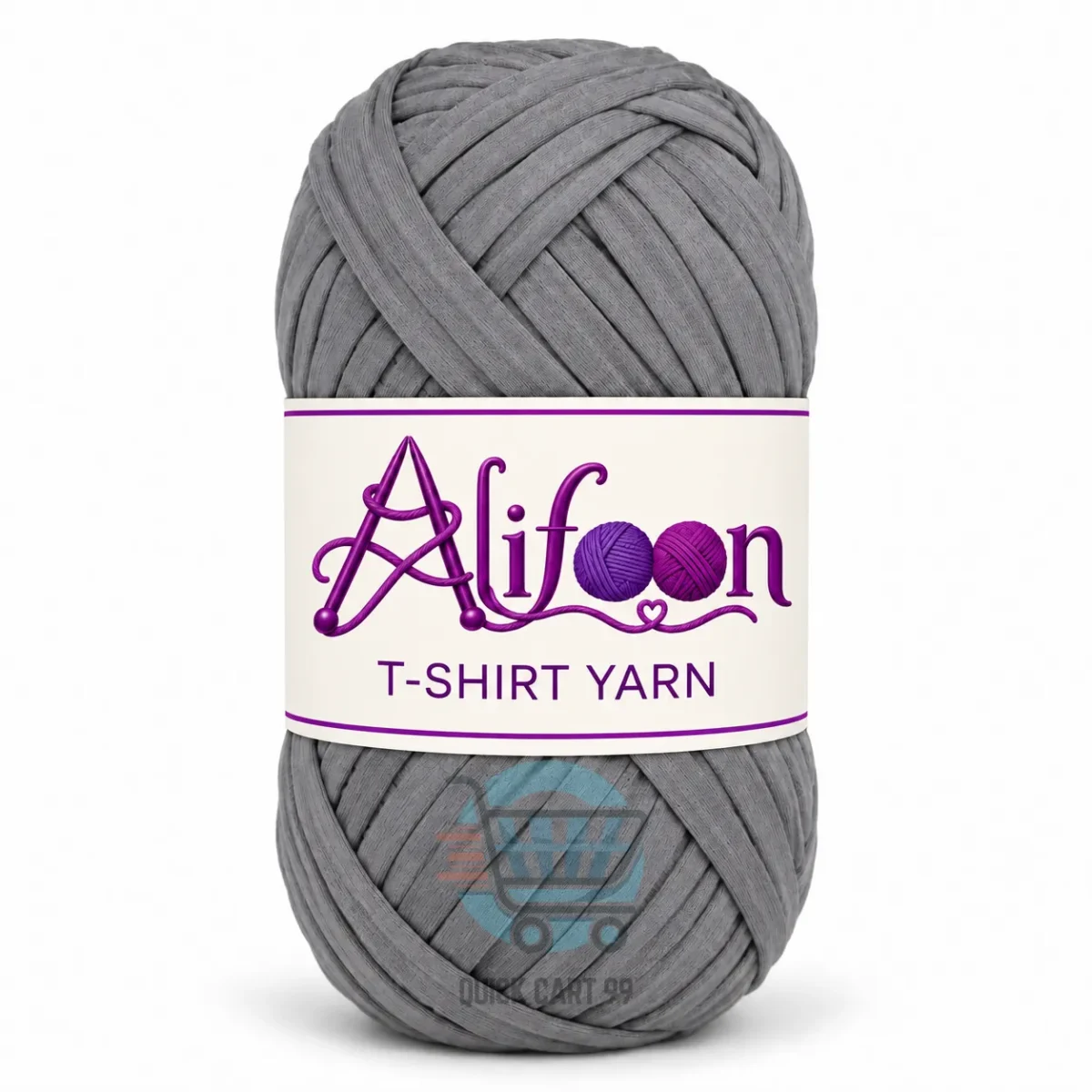 Alifoon T-Shirt Yarn for Home Decor in golden yellow, lime green and vivid hot pink