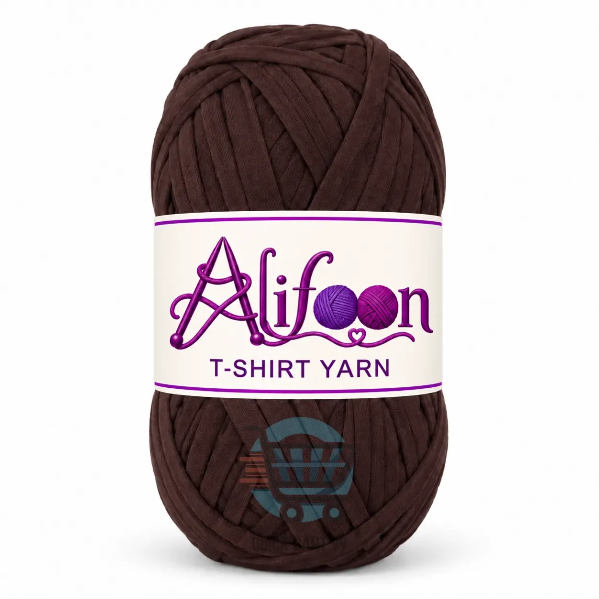 Alifoon T-Shirt Yarn for Home Decor in golden yellow, lime green and vivid hot pink