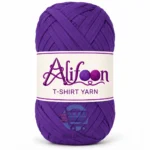 Alifoon T-Shirt Yarn for Home Decor in golden yellow, lime green and vivid hot pink