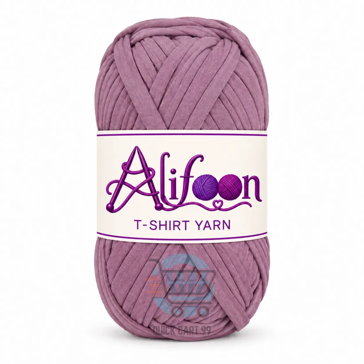 Alifoon T-Shirt Yarn for Home Decor in golden yellow, lime green and vivid hot pink