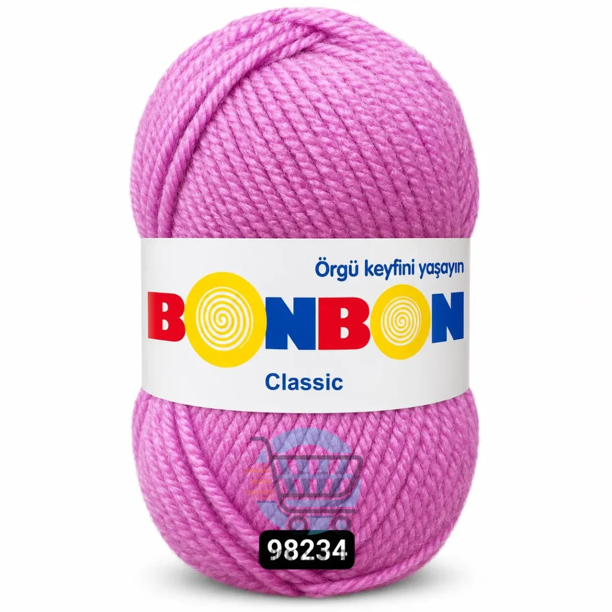 Bonbon Classic Acrylic Yarn 100g for knitting and crochet
