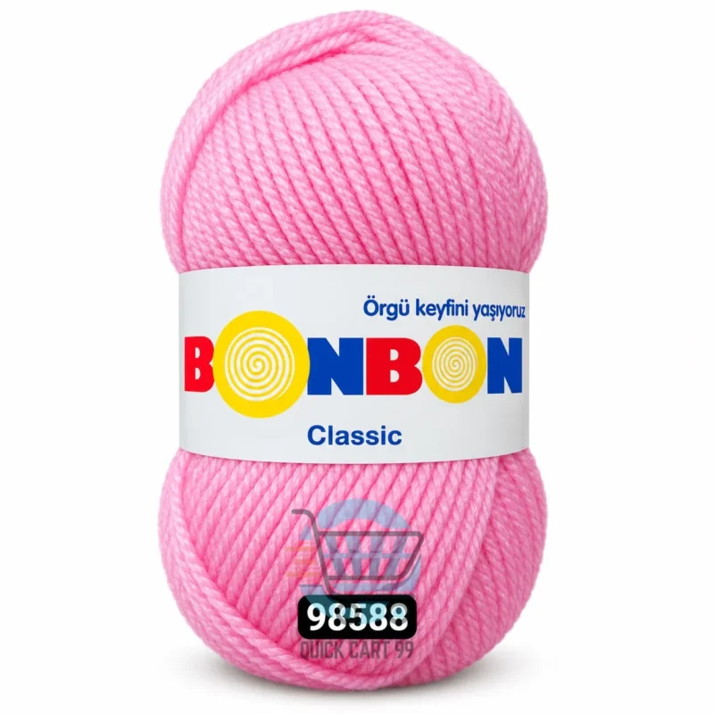 Bonbon Classic Acrylic Yarn 100g for knitting and crochet