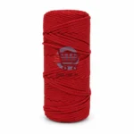 Premium braided macrame cord for bags baskets and plant hangers
